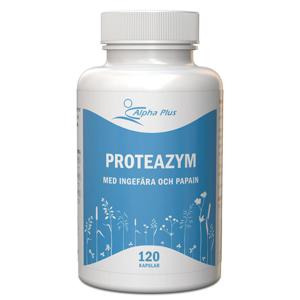 Alpha Plus ProteaZym 120 kapslar produkt bild