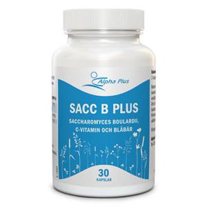 Alpha Plus Sacc B Plus 30 kapslar produkt bild