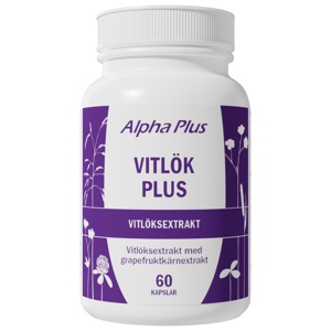 Alpha Plus Vitlök Plus 60 kapslar produkt bild