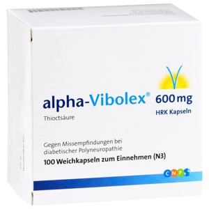 ALPHA VIBOLEX 600 mg HRK Weichkapseln Produktbild