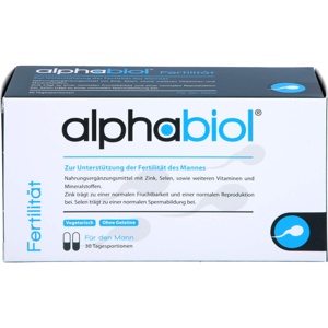 ALPHABIOL Fertilität für den Mann Kapseln Produktbild