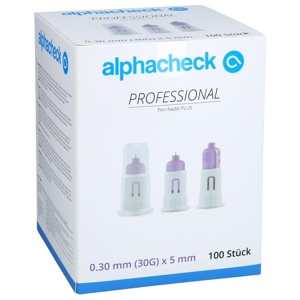 ALPHACHECK professional Pen-Nadeln Plus 30 Gx5 mm Produktbild