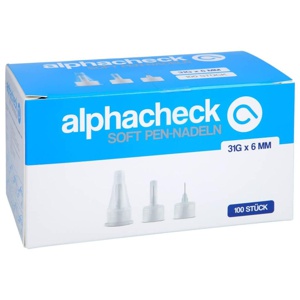 ALPHACHECK soft Pen-Nadeln 31 Gx6 mm Produktbild