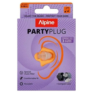 Alpine PartyPlug Transparent produkt bild