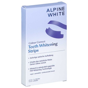 Alpine white Whitening Strips Colour Correct Produktbild