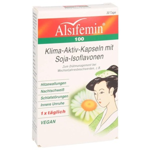 ALSIFEMIN 100 Klima-Aktiv m.Soja 1x1 Kapseln Produktbild