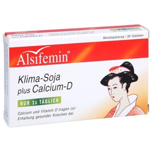 ALSIFEMIN Klima-Soja plus Calcium D3 Tabletten Produktbild