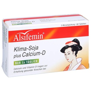 ALSIFEMIN Klima-Soja plus Calcium D3 Tabletten Produktbild
