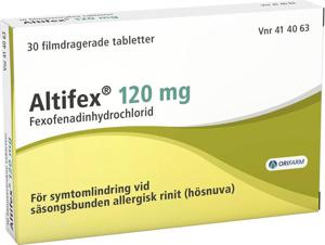 Altifex, filmdragerad tablett 120 mg 30 st