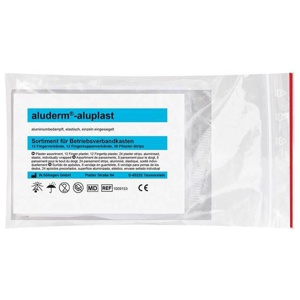 Aluderm aluplast Fingerverband Sortiment groß 2021, 60 St Beutel Produktbild