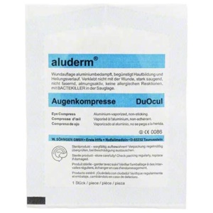 ALUDERM Augenkompressen DuOcul steril 1 St Kompressen Produktbild