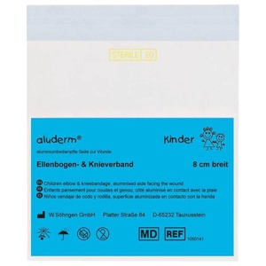 ALUDERM Kinder Knie/Ellenbogenverb.8 cm Produktbild