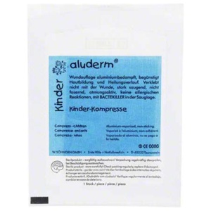 ALUDERM Kinder Kompressen 6x8 cm Produktbild
