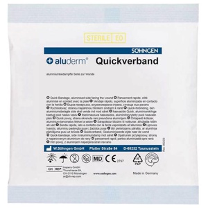 ALUDERM Quickverband groß 1 St Verband Produktbild