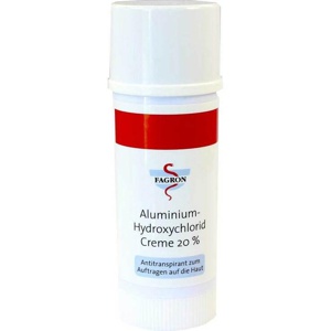 ALUMINIUM HYDROXYCHLORID Creme 20% Fagron 50 ml Creme Produktbild