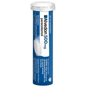 Alvedon, brustablett 500 mg 20 st