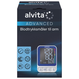 Alvita Advanced Blodtrykksmåler Arm, 1 stk. produktbilde