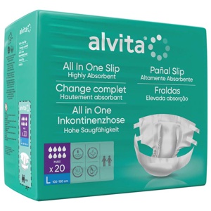 ALVITA All-in-One Inkontinenzhose maxi large Nacht Produktbild