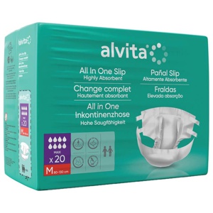 ALVITA All-in-One Inkontinenzhose maxi med.Nacht Produktbild