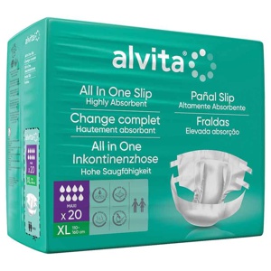 ALVITA All-in-One Inkontinenzhose maxi xl Nacht Produktbild