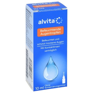 Alvita Befeuchtende Augentropfen 10 ml Produktbild