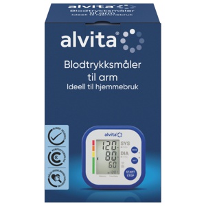 Alvita Blodtrykksmåler Arm, 1 stk. produktbilde