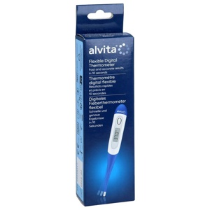 ALVITA digitales Fieberthermometer flexibel Produktbild
