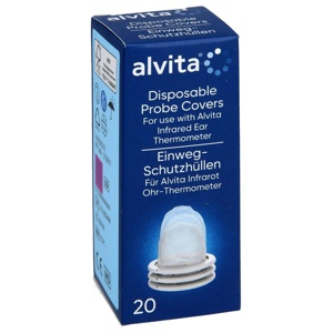 ALVITA Einweg-Schutzhüllen für Ohrthermometer Produktbild