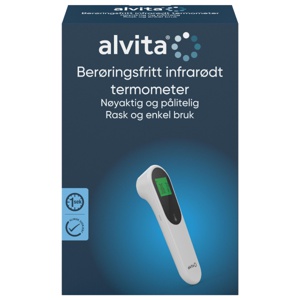 Alvita Infrarødt Termometer, 1 stk. produktbilde