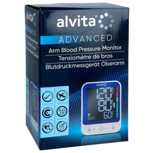 ALVITA Oberarm Blutdruckmessgerät Advanced Produktbild