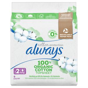 Always Cotton Protection Ultra Lång Bindor med vingar Stl 2 produkt bild