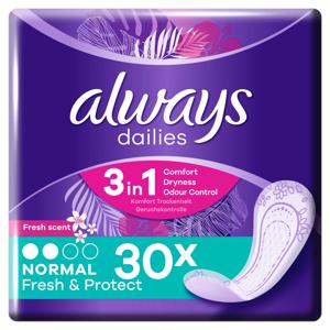 Always Dailies Normal Trosskydd 3in1 30 st produkt bild