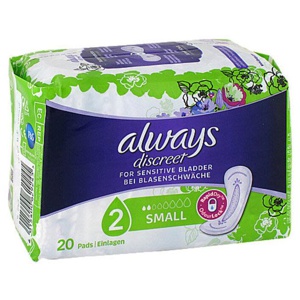 ALWAYS discreet Inkontinenz Einl.small Produktbild