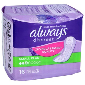ALWAYS discreet Inkontinenz Einl.small plus Produktbild