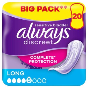 Always Discreet Long Pads 20s product image