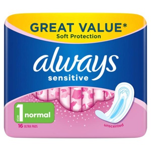 Always Sensitive Normal Pads product image