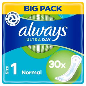 Always Ultra Day Bindor Normal Storlek 1 - 30 st produkt bild