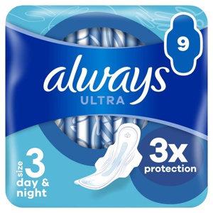 Always Ultra Day Pads with Wings product image