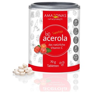 ACEROLA 100% Bio natürliches Vit.C Lutschtabletten Produktbild