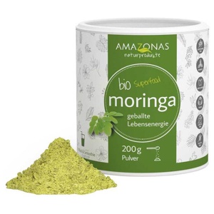 MORINGA 100% Bio Pulver pur Produktbild