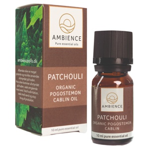 Ambience Patchouli Olie Økologisk 10 ml produktbillede
