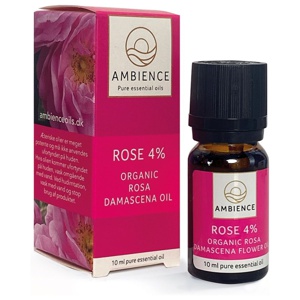 Ambience Rose Olie 4% Økologisk 10 ml produktbillede