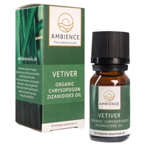 Ambience Vetiver Olie Økologisk 10 ml produktbillede