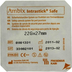 AMBIX Intrastick Safe Portkanüle 22 Gx27 mm Produktbild