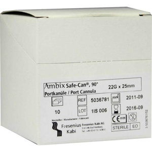 AMBIX Safe-Can Portpunkt.Kan.22 Gx25 mm gebogen Produktbild