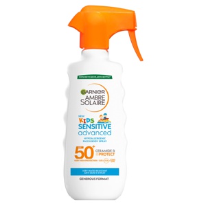 Ambre Solaire Advanced Kids Hypoallergenic Happy Trigger Spray SPF50+ 270ml produktbilde