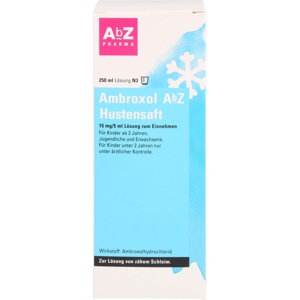 AMBROXOL AbZ Hustensaft 15 mg/5 ml Produktbild