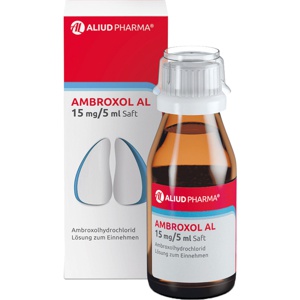 AMBROXOL AL 15 mg/5 ml Saft Produktbild