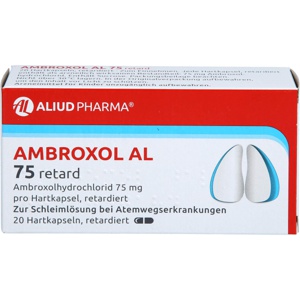 AMBROXOL AL 75 retard Retardkapseln Produktbild