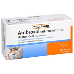 AMBROXOL-ratiopharm 75 mg Hustenlöser Retardkaps. Produktbild